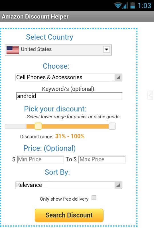 Android App Review: Amazon Discount Helper | GiveMeApps