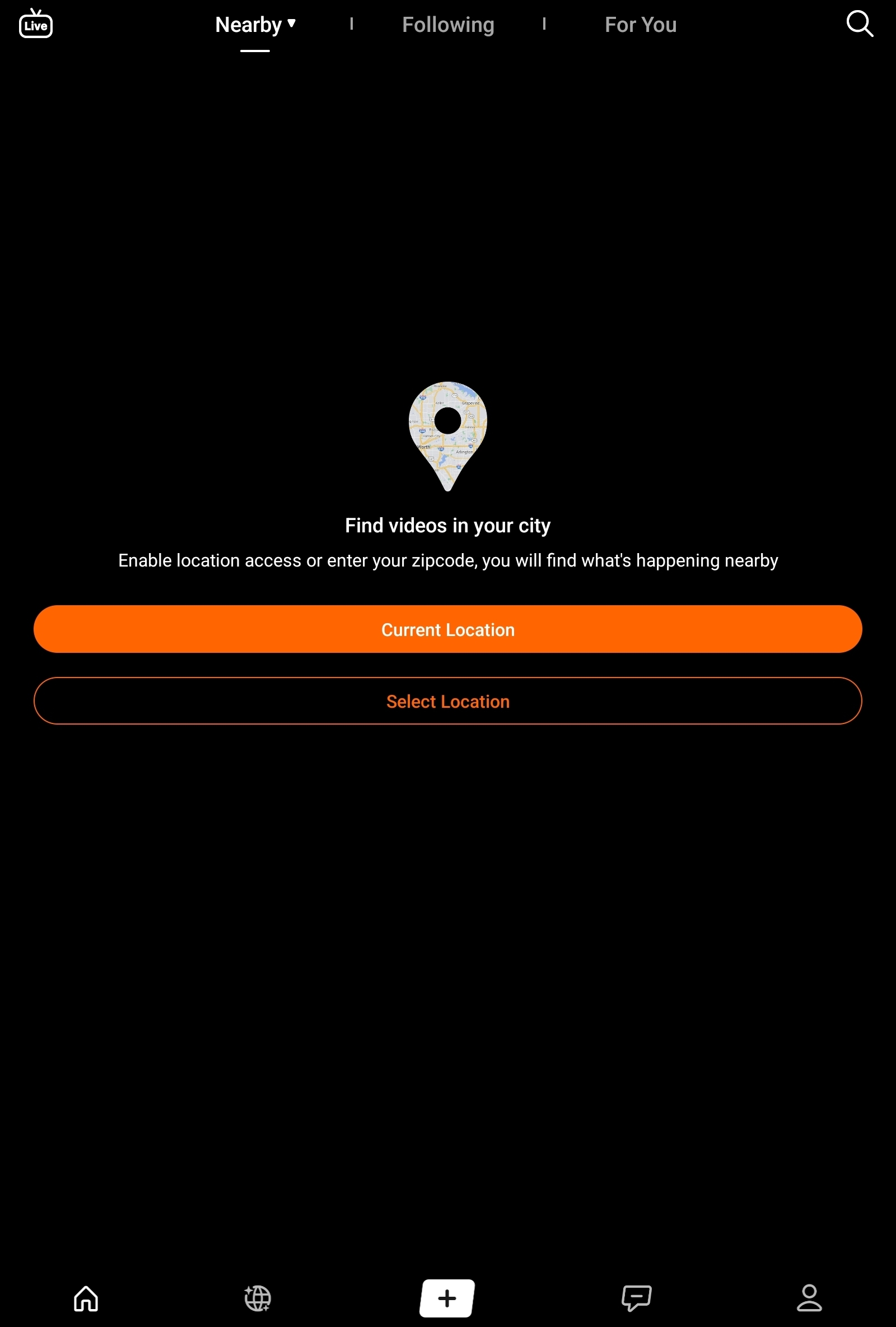 The Clapper App for Android - Choosing Your Location