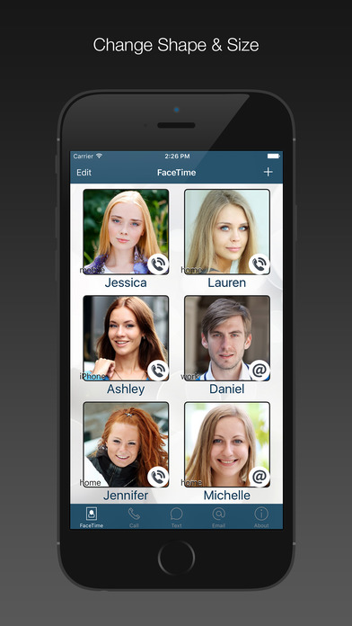 iPhone/iPad App Review: FaceDial | GiveMeApps