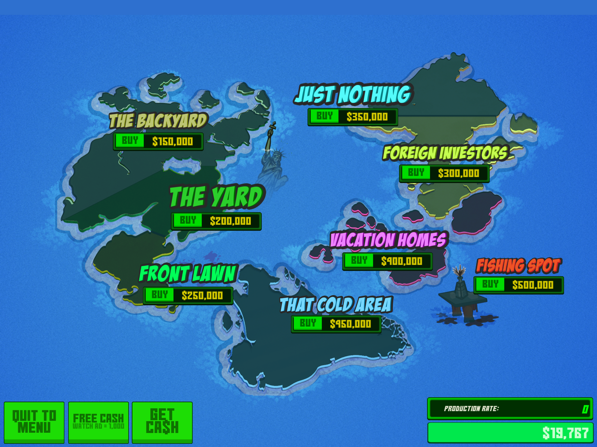 Conquest Map | Party Wars | iPhone/iPad | GiveMeApps