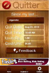 Android App Review: Quitter | GiveMeApps