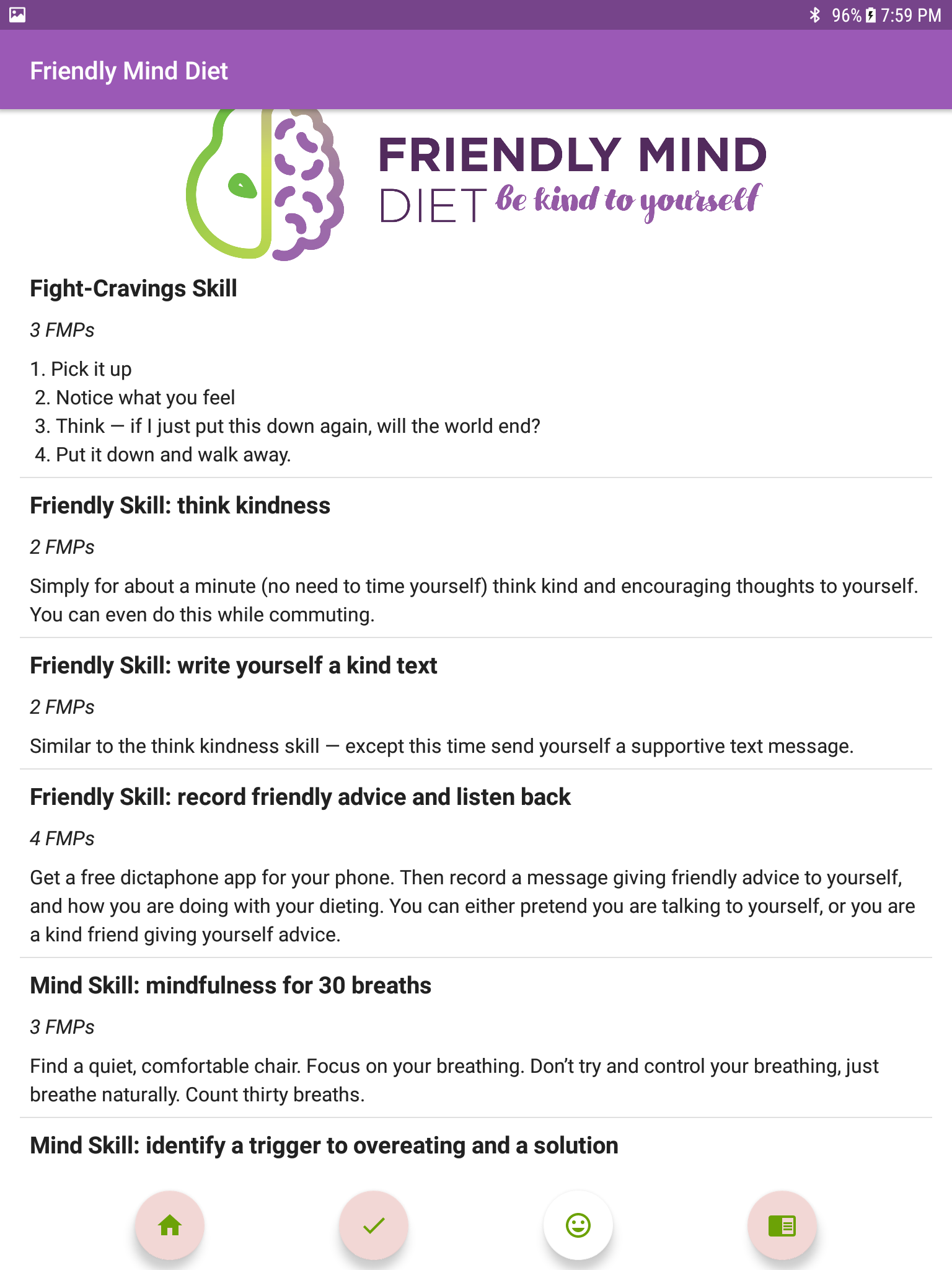 Friendly Mind Diet | Android | GiveMeApps