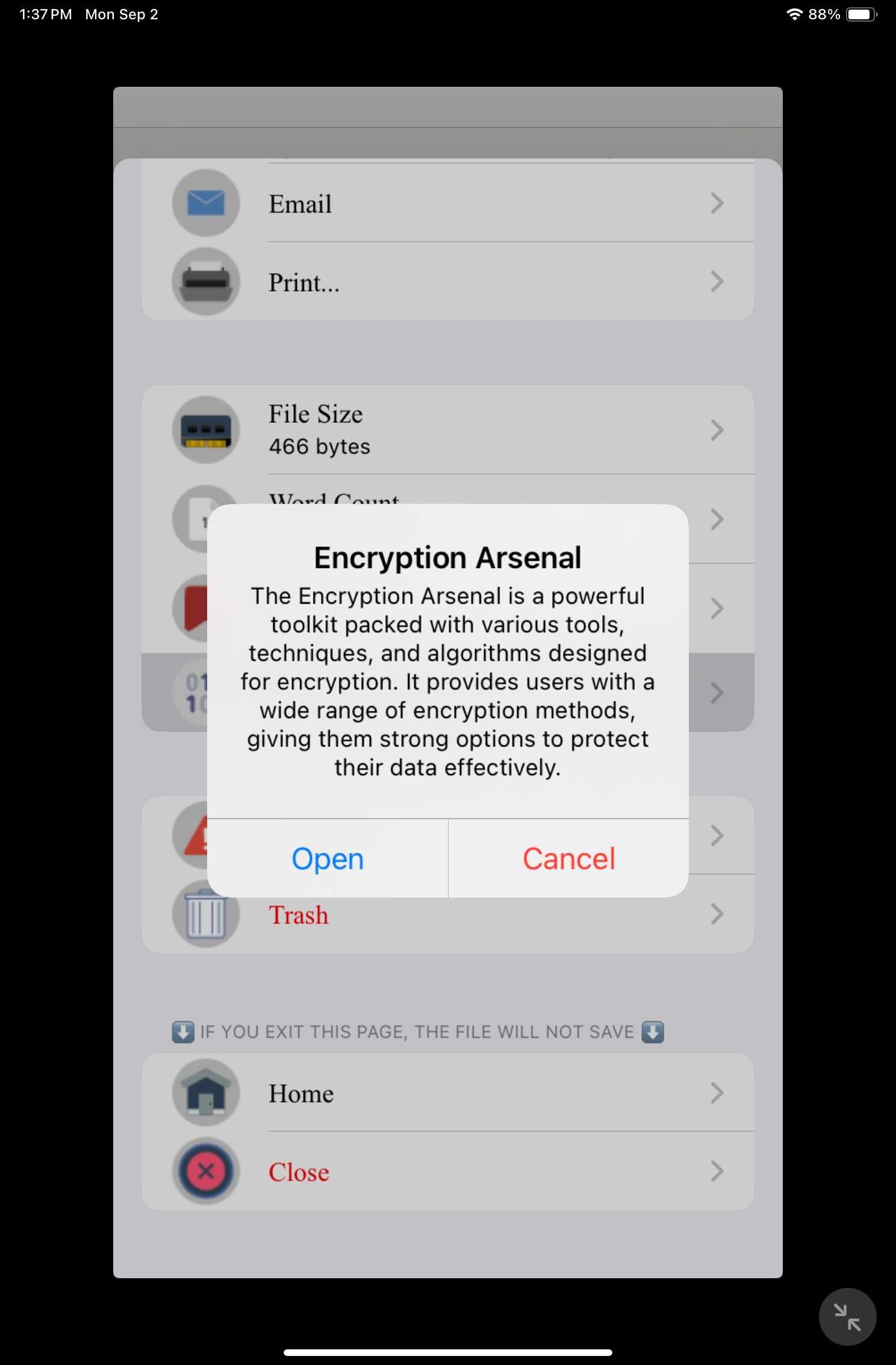 Fort Lock | Encryption Options | iPhone/iPad | GiveMeApps